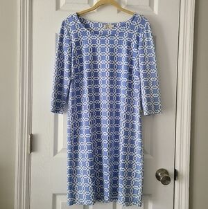 Katherine Way Printed Shift Dress